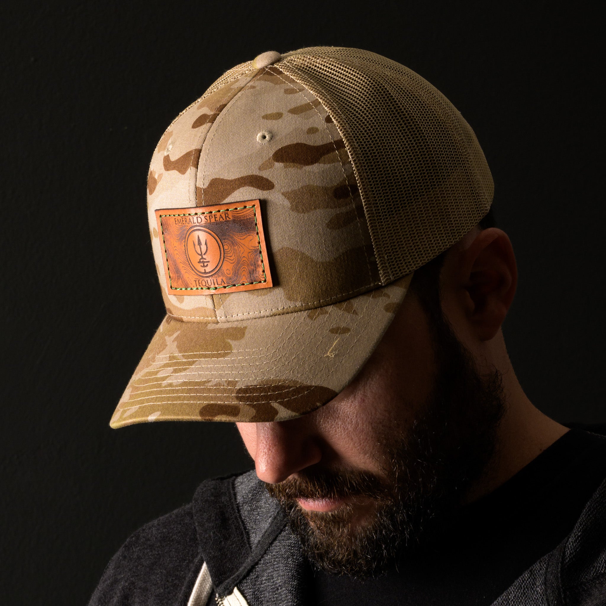 Leather Patch Hats