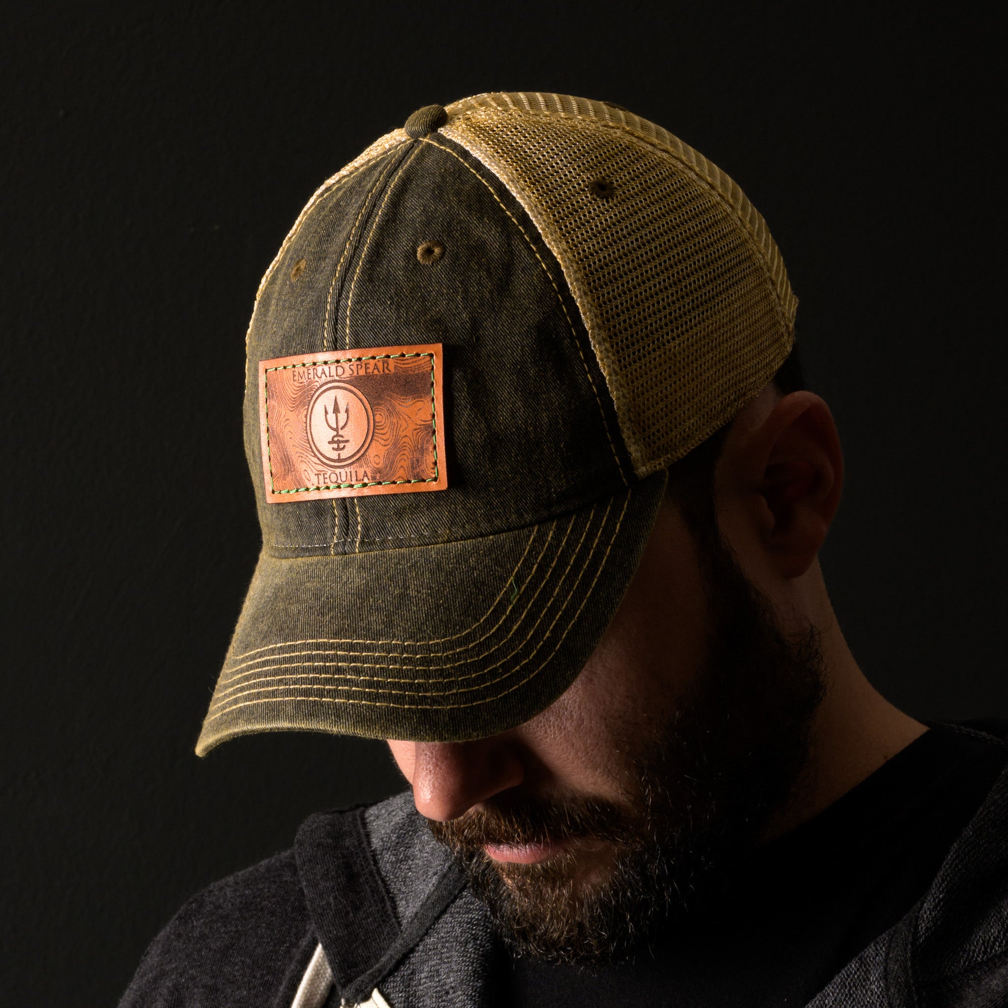 Leather Patch Hats